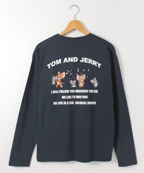 ALWAYS GOOD TIME NEW BASIC STORE(オールウェイグッドタイムニューベーシックストア)/【TOM & JERRY/トムとジェリー】クルーネックロングスリーブTシャツ/img05