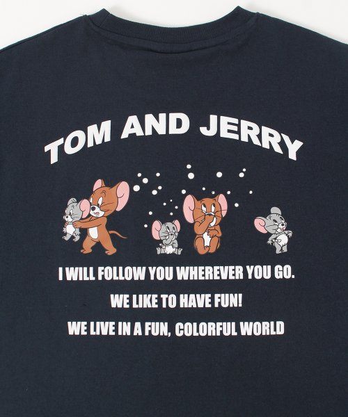 ALWAYS GOOD TIME NEW BASIC STORE(オールウェイグッドタイムニューベーシックストア)/【TOM & JERRY/トムとジェリー】クルーネックロングスリーブTシャツ/img10