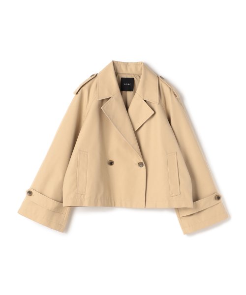 ショートトレンチコート 