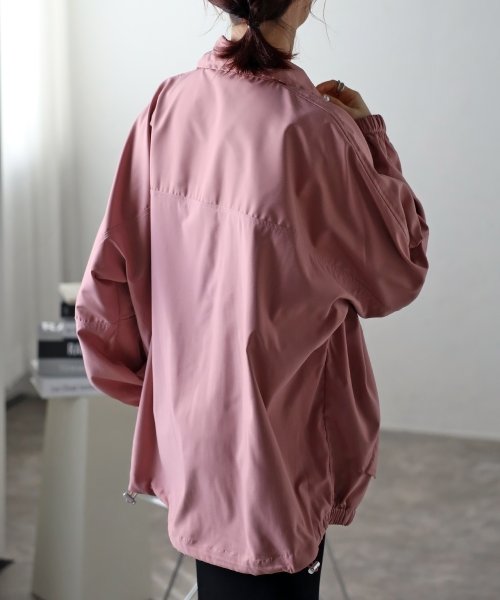 オーバーサイズトラックジャケット レディース アウター 春 ナイロンジャケット ライトアウター 新作 人気・おすすめ｜使いやすい・旅行におすすめ 品質保証 全国発送 日本国内発送・最短翌日お届け
