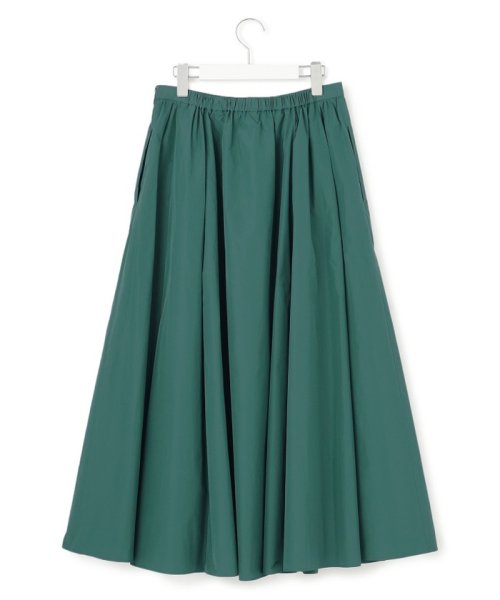 【洗える】ルミエールタフタ フレアスカート 