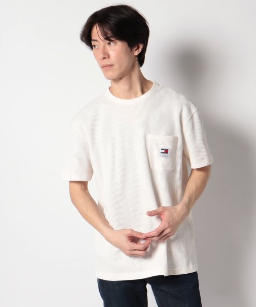 TOMMY JEANS(トミージーンズ)/レギュラーワッフルポケットTシャツ/img01