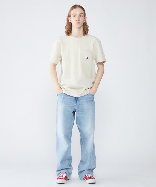 TOMMY JEANS(トミージーンズ)/レギュラーワッフルポケットTシャツ/img02