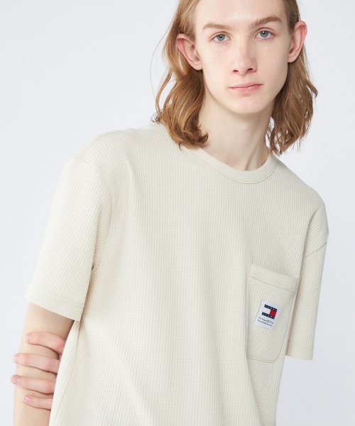 TOMMY JEANS(トミージーンズ)/レギュラーワッフルポケットTシャツ/img03