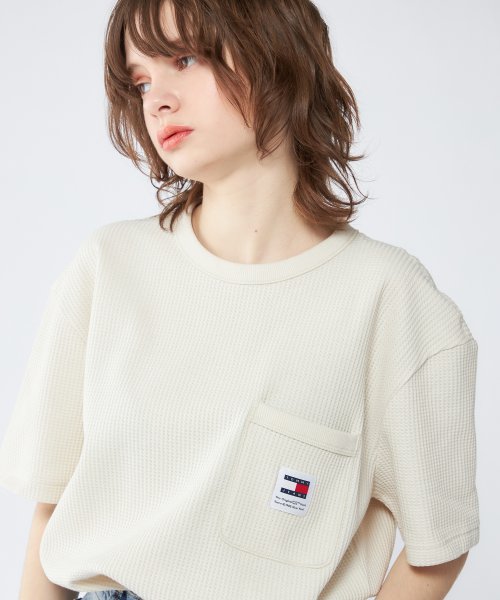 TOMMY JEANS(トミージーンズ)/レギュラーワッフルポケットTシャツ/img08