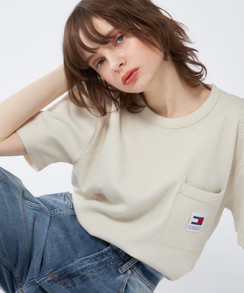 TOMMY JEANS(トミージーンズ)/レギュラーワッフルポケットTシャツ/img09