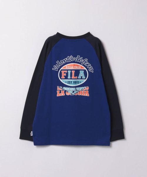 FILA（School Kids）(フィラ（スクール　キッズ）)/FILA男児長袖Tシャツ/img01