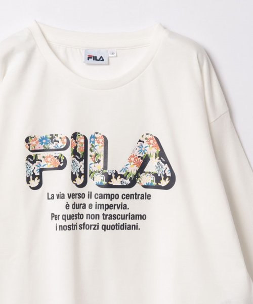 FILA（School Kids）(フィラ（スクール　キッズ）)/FILA女児長袖Tシャツ/img02