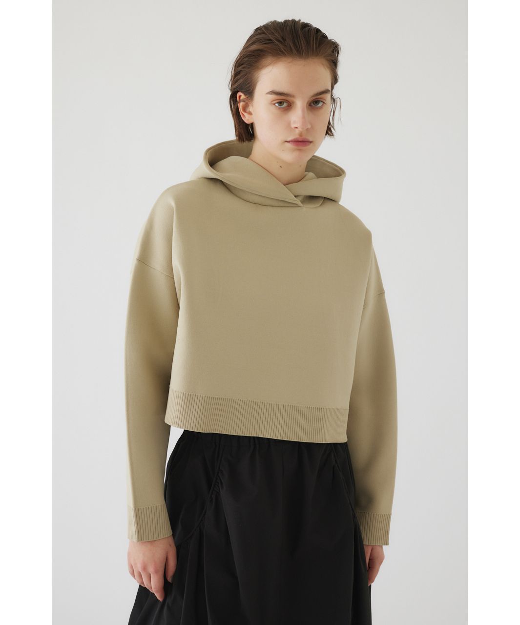 Oversized hoodie knit