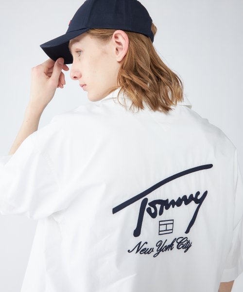 TOMMY JEANS(トミージーンズ)/ツイストショートスリーブシャツ/img07