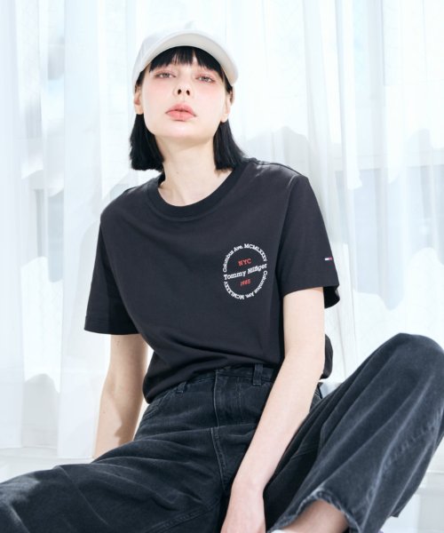 TOMMY HILFIGER(トミーヒルフィガー)/【オンライン・一部店舗限定】ラウンドロゴTシャツ/img05