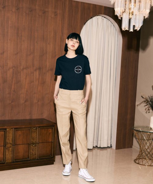 TOMMY HILFIGER(トミーヒルフィガー)/【オンライン・一部店舗限定】ラウンドロゴTシャツ/img10