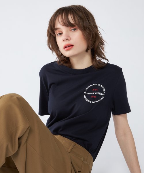 TOMMY HILFIGER(トミーヒルフィガー)/ラウンドロゴTシャツ/img16