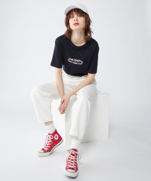 TOMMY HILFIGER(トミーヒルフィガー)/トラックロゴTシャツ/img15