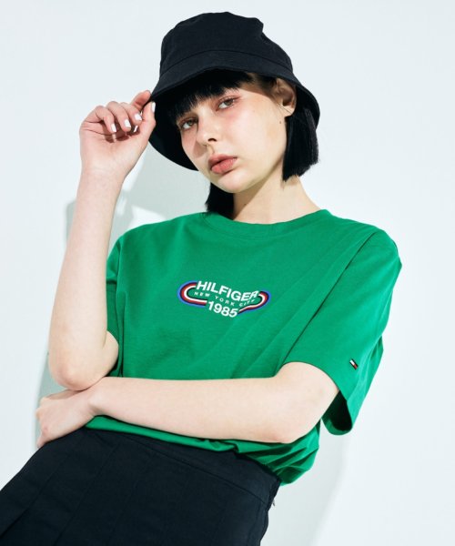 TOMMY HILFIGER(トミーヒルフィガー)/【オンライン・一部店舗限定】トラックロゴTシャツ/img20