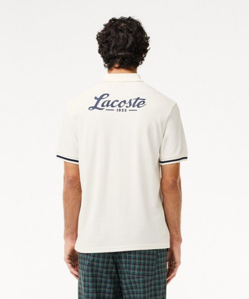 LACOSTESPORTS MENS(ラコステスポーツ　メンズ)/オーバルロゴワッペンコットンタッチドライポロシャツ/img02