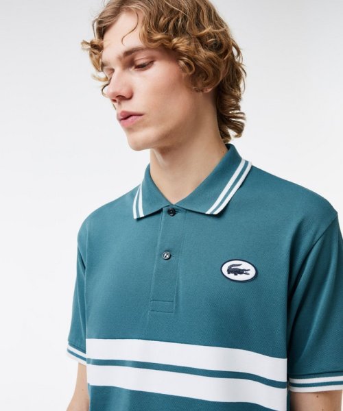 LACOSTE Mens(ラコステ　メンズ)/フロッキープリントL.12.12ポロシャツ/img06