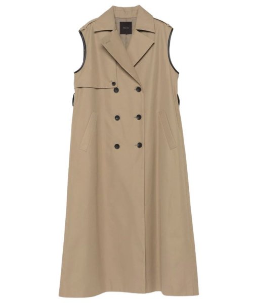 ヴィーガンレザートリム2WAYトレンチコート トレンチコート R2375343397(18150円)