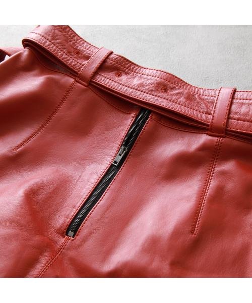 セール】MARNI スカート GOMX0194CU LA188 レザー ベルト(505903867  