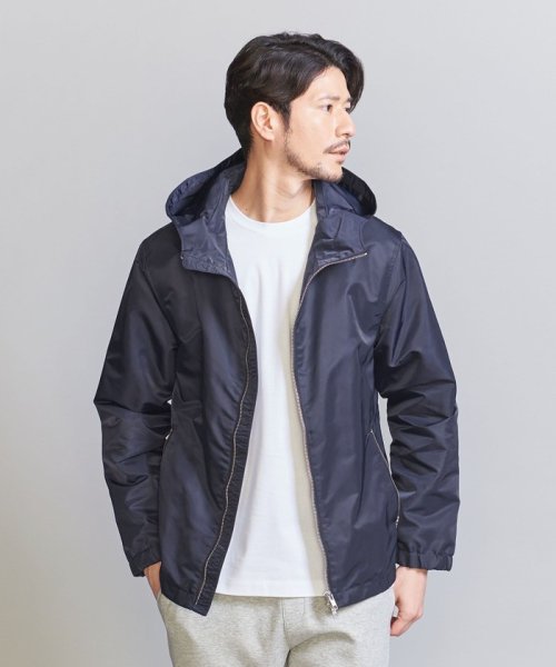 BEAUTY&YOUTH UNITED ARROWS(ビューティーアンドユース　ユナイテッドアローズ)/【WEB限定 WARDROBE SMART】グロッシー ナイロン フード ブルゾン/img02