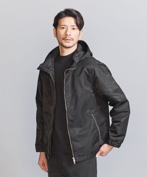 BEAUTY&YOUTH UNITED ARROWS(ビューティーアンドユース　ユナイテッドアローズ)/【WEB限定 WARDROBE SMART】グロッシー ナイロン フード ブルゾン/img12