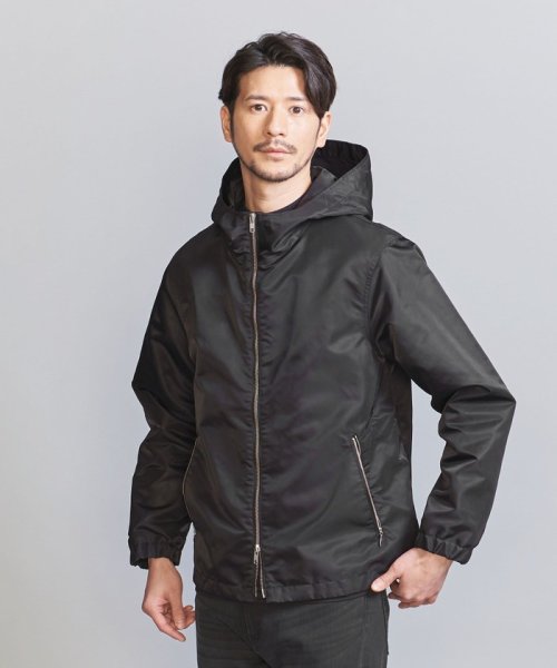 BEAUTY&YOUTH UNITED ARROWS(ビューティーアンドユース　ユナイテッドアローズ)/【WEB限定 WARDROBE SMART】グロッシー ナイロン フード ブルゾン/img14