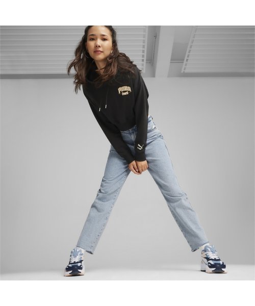 PUMA(プーマ)/ウィメンズ フォー ザ ファンベース クロップド フーディ/img02