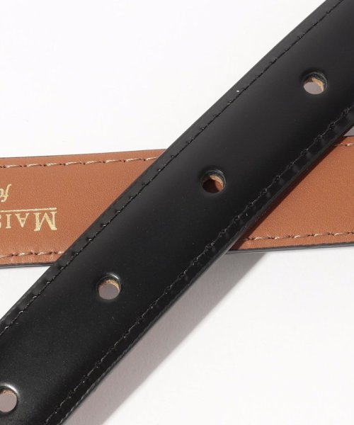 Maison Boinet カーフレザー ウエスタンベルト Boinet