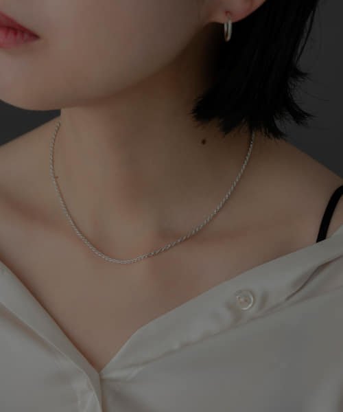 SMELLY(スメリー)/SMELLY so’　twist chain necklace/img01