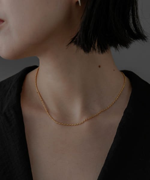 SMELLY(スメリー)/SMELLY so’　twist chain necklace/img01