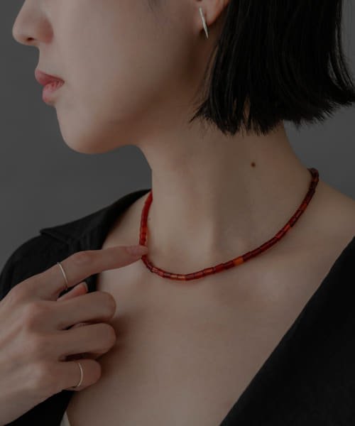SMELLY(スメリー)/SMELLY so’　carnelian necklace/img07