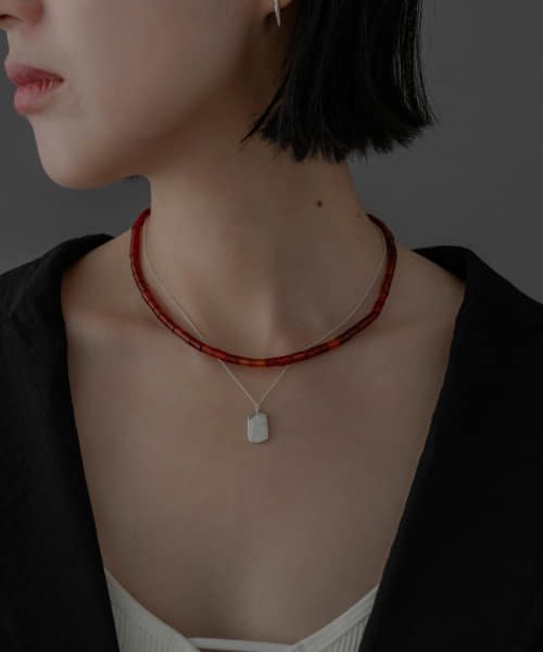 SMELLY(スメリー)/SMELLY so’　carnelian necklace/img08