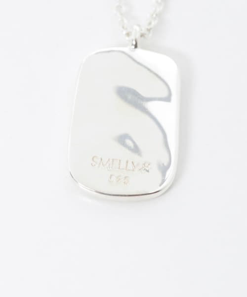 SMELLY(スメリー)/SMELLY so’　rectangle plate necklace/img09