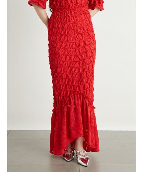 ランダムシャーリングスカート 予めご了承ください