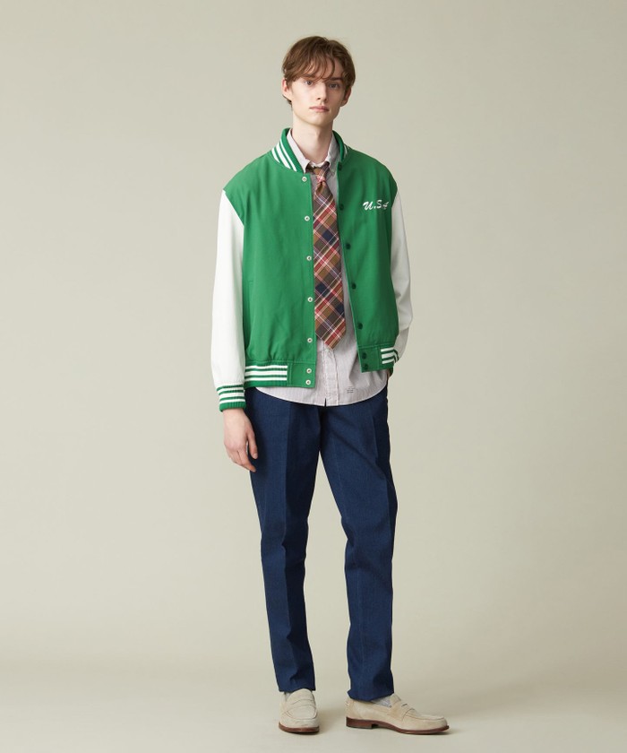 数量限定カラー有】【軽快な着心地】スタジアムジャンパー(505907864