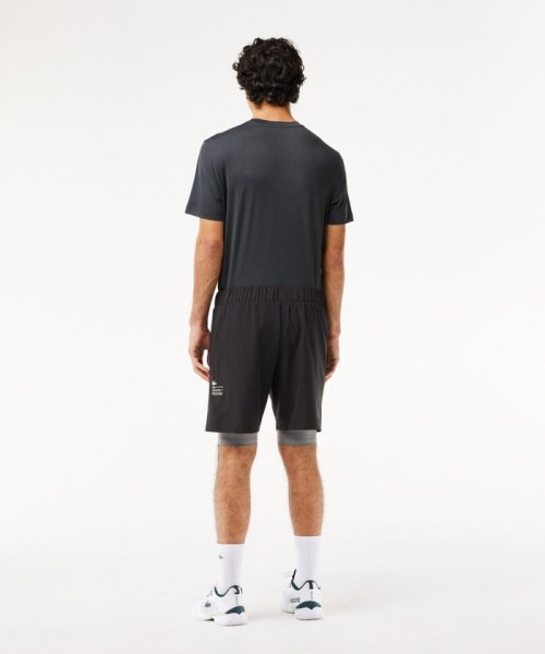 LACOSTESPORTS MENS(ラコステスポーツ　メンズ)/ライニングスパッツ付きドライショーツ/img11