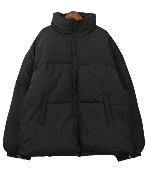 23391　メンズ　中綿入り　ナイロンジャケット　黒　サイズXL 23391 メンズ 中綿入り ナイロンジャケット 黒 サイズXL 中綿ナイロン
