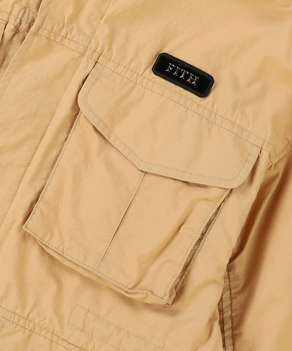 ショコラさん専用　FITH（フィス）モッズショートブルゾン130 ベージュ FITH ショートモッズブルゾン ブラウン - メルカリ
