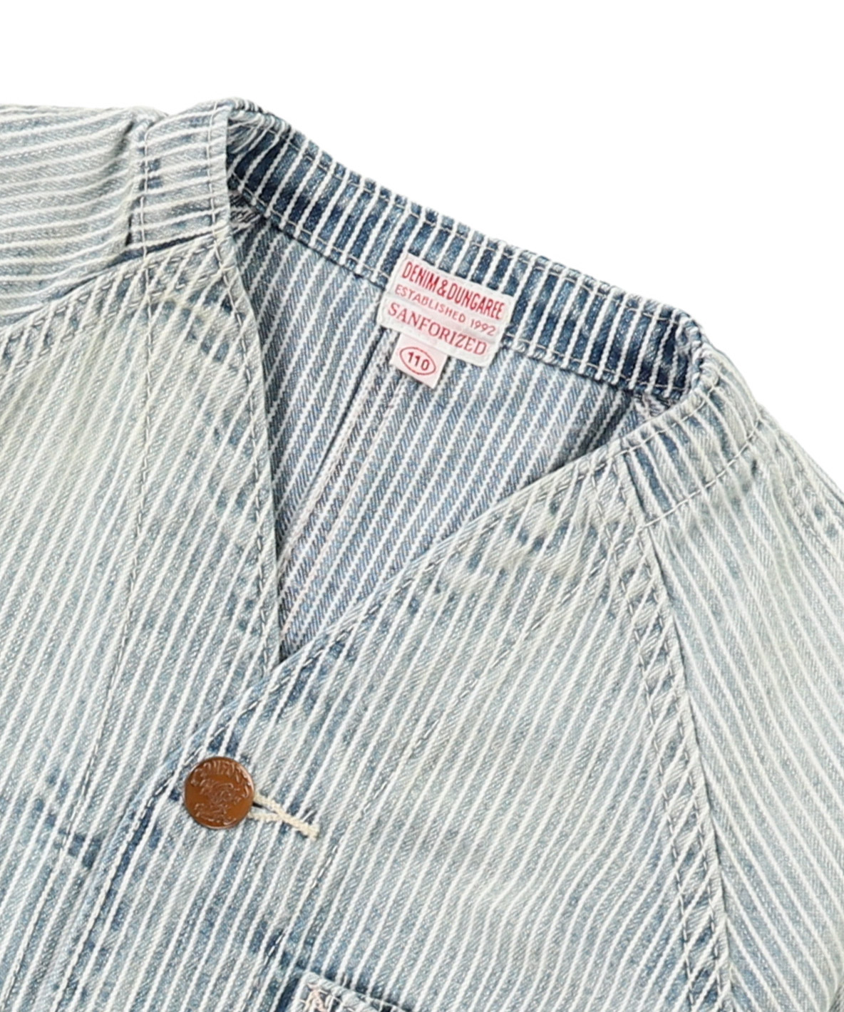 デニムダンガリー DENIM DUNGAREE ヒッコリージャケット(505836471