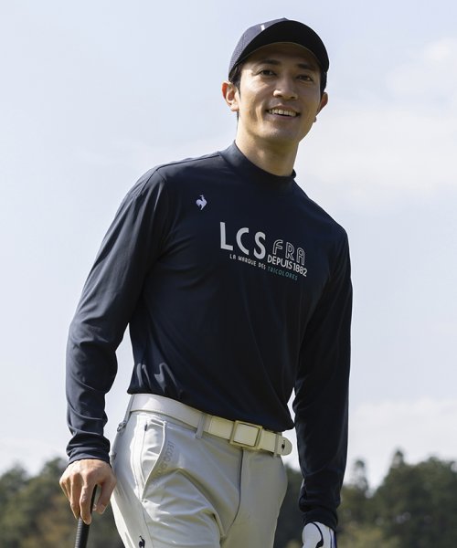 le coq sportif GOLF (ルコックスポルティフ（ゴルフ）)/【ストレッチフォーサー】モックネック長袖シャツ/img05