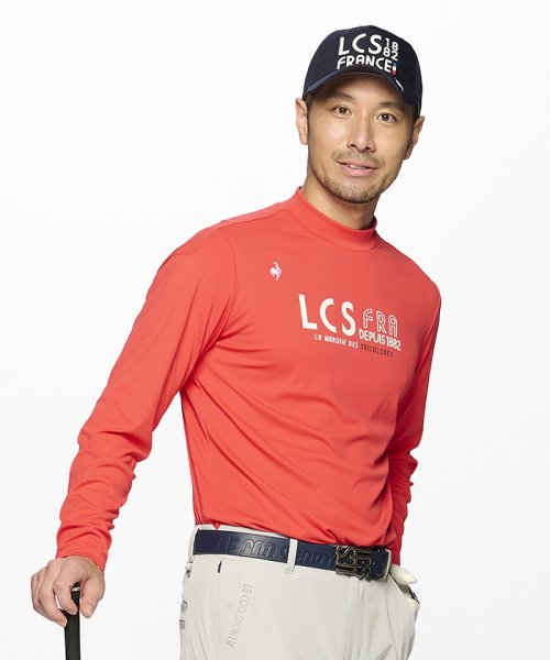 le coq sportif GOLF (ルコックスポルティフ（ゴルフ）)/【ストレッチフォーサー】モックネック長袖シャツ/img10