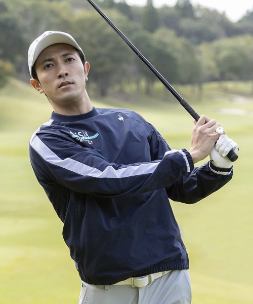 le coq sportif GOLF (ルコックスポルティフ（ゴルフ）)/【ストレッチフォーサー】はっ水プルオーバー/img14