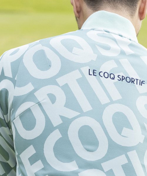 le coq sportif GOLF (ルコックスポルティフ（ゴルフ）)/【ストレッチフォーサー】ロゴジャガードブルゾン/img06