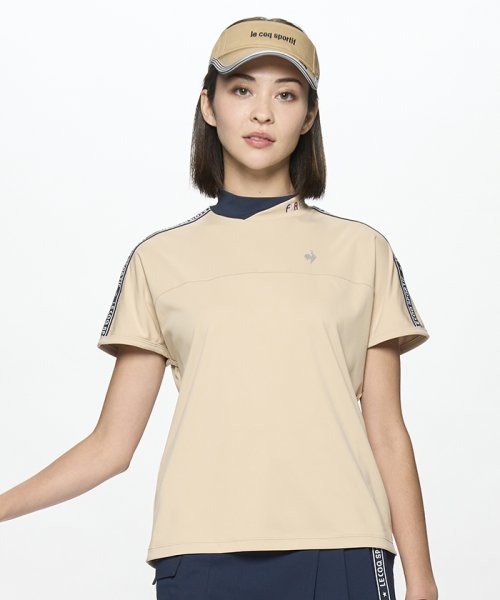 le coq sportif GOLF (ルコックスポルティフ（ゴルフ）)/【ワイドフィット】モックネック袖ラインシャツ/img09