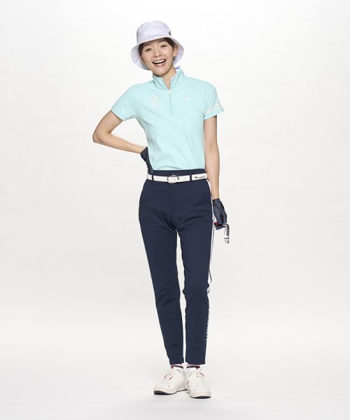 le coq sportif GOLF (ルコックスポルティフ（ゴルフ）)/【ストレッチフォーサー】ハーフジップ半袖シャツ/img03