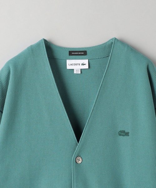 ＜LACOSTE for BEAUTY&YOUTH＞ 1トーン カーディガン ＜LACOSTE