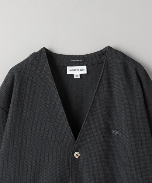 ＜LACOSTE for BEAUTY&YOUTH＞ 1トーン カーディガン ＜LACOSTE