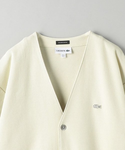 ＜LACOSTE for BEAUTY&YOUTH＞ 1トーン カーディガン ＜LACOSTE