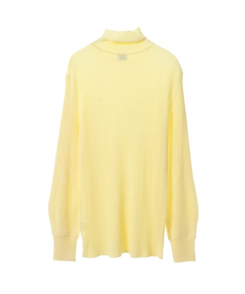 MANOF(マノフ)/TURTLE NECK WIDE SLEEVE RIB KNIT/img07