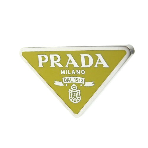 PRADA(プラダ)/PRADA プラダ SMALTO JEWELS トライアングル ロゴ イヤリング/img05